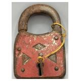 Vintage Lock with Key