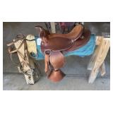 Saddle, Bridle, Saddle Rack