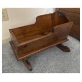 Wooden Baby Cradle