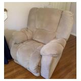 Large Beige Recliner
