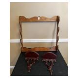 Gun Rack & Sconces