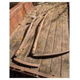 Two Antique Farming Scythe