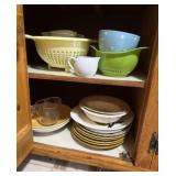 Misc plates and kitchenware
