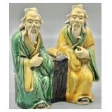 Antique Chinese Shiwan Mudman Figurine