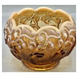 Fenton Cameo Opalescent Rose Bowl