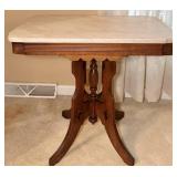 c.1880-1890 Victorian Marble Top Table