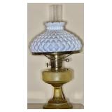 Aladdin Electrified Brass Table lamp