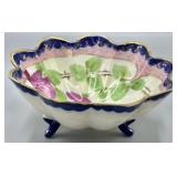 Nippon Porcelain Handpainted Footed Bowl