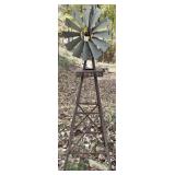 4-Legged Metal Garden Windmill
