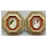 (2) Cameo Creation Portrait Frames