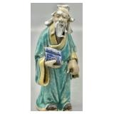 Antique Chinese Shiwan Mudman Figurine