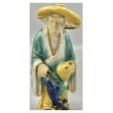 Antique Chinese Shiwan Mudman Figurine