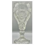 EAPG Celery Vase Slewed Horeshoe Pattern