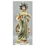 Ardco Victorian Lady Figurine - Made in Japan