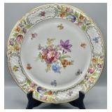 Schumann Empress Dresden Flower Serving Platter