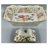 Dresden Schumann Bavaria Reticulated Compote