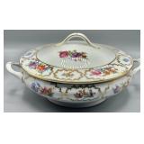 Schumann Bavarian Dresden Lidded Serving Bowl