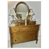 Davis Cabinet Company Dresser w/ Mirror