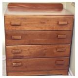 Wood Chest of Drawers