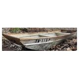 Vintage Sears Aluminum Jon Boat - SEE DESC