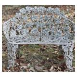 Cast Iron Victorian Style Garden Bench