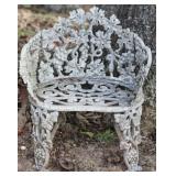 Cast Iron Victorian Style Chair