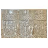 (6) Libbey Cape Cod Style Tumblers