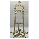 Ornate Victorian Brass Easel Stand