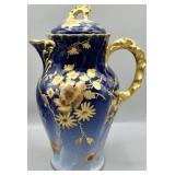 c1891-1914 Limoges Porcelain Chocolate Coffee Pot