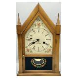 Vintage Seth Thomas Sharon Steeple Mantle Clock