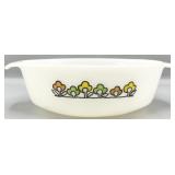 Fire King Milk Glass Casserole Dish
