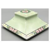 Vintage Artist Signed Porcelain Inkwell - SEE DESC