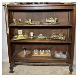 Wood Bookshelf - Contents Not Included