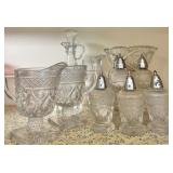 Vintage Creamers, Sugar, S&P Shakers and Compote