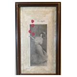 c.1903 The Juggler Framed Romantic Print