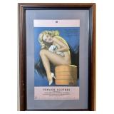 1948 Pin-Up Girl Teplick Clothes Advertising