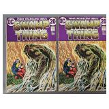 Swamp Thing 1 two copies