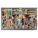 Ten Captain America Comics 1st Stoneface