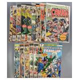 Fifteen Bronze Marvel Comics