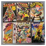 Six Teen Titans Comics