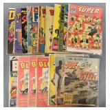 Seventeen Gold and Silver Age Comics