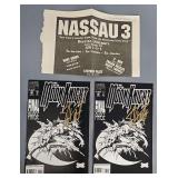 Two copies of Moon Knight 60 signed by Platt no COA