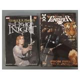 Two Comic Books Hardcover