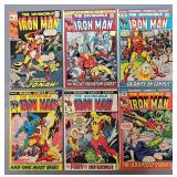 Six Iron Man Comics