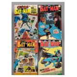 Four Batman Comics last silver age issue