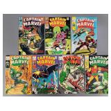 Seven Captain Marvel Comics 1st Zo