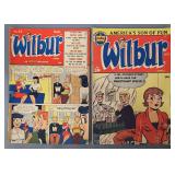 Wilbur comic books 39 and 51 Archie series