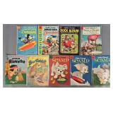 Nine Dell Disney Comics