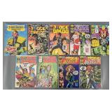 Nine Judge Dredd Comics