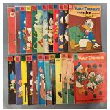 Twenty-Four Dell Disney Comics and Stories